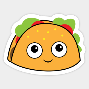 Cute Taco Sticker